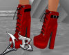 JB Red Tied Boots