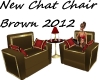 New chat chair brn 2012