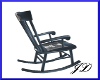 [JD]Blue Rocking chair