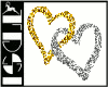 Hearts Gold and Silver