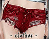 clothes - red shorts
