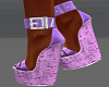 FG~ Sandals Purple