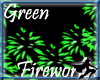 Green Fireworks