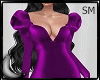 + Purple Luxury Dress +