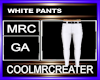 WHITE PANTS