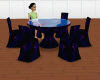 *AR*DarkBlue Swirl Table