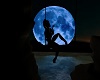 Blue Moon Silhouette