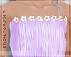 Kids Daisy Dress Purple