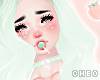 𝓒.PEACH ombre mint 1