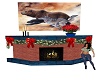 Bear and Woff Fireplace
