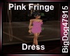 [BD] Pink Fringe Dress
