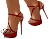 Red Kayla Heels