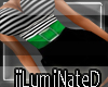 XXL green stripe dress