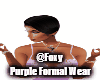 Purple Formal Dress Bm