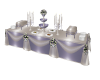 Lilac Wedding Buffet