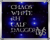 Chaos White RH calf