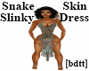 [bdtt]Snake Slinky Dress