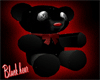 Bear in black and red