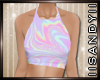 Halter Top Holographic