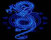 dragon -blue