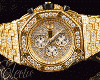 (♥)  gold watch