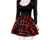 Plaid Patch Dress