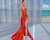 Red Oriental Gown
