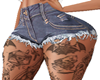 N.Sexy Tattoo Shorts RLL
