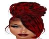 RUBY RED & BLACK UPDO