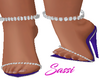 Diamond Violet Heels