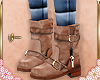 ! Buckled Boots Brown