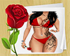 Red Bikini RL +Tattoo