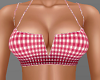 H/Plaid Top Red (M)