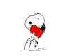 Valentine's Snoopy