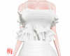 梅 white mini dress