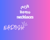 al reem  remo necklaces