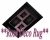 **Rose Deco Rug**