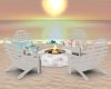 Cozy Beach Chairs & Fire