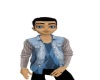 vest and jeans shirt