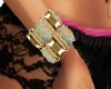 Opal N Gold bracelets