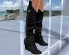 Black Fashion Boots