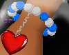 (dp) Heart bead Bracelet