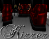!Kiz Red Sofa Set
