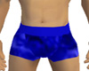 Blue tight shorts