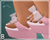 Pink Bow Heels