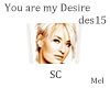 YouAreMy Desire SC des15