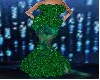 Gem emerald gown