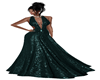 TEAL SPARKLE GOWN