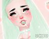 𝓒.PEACH ombre mint 2