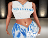 Sexy TyeDye-Blue/White